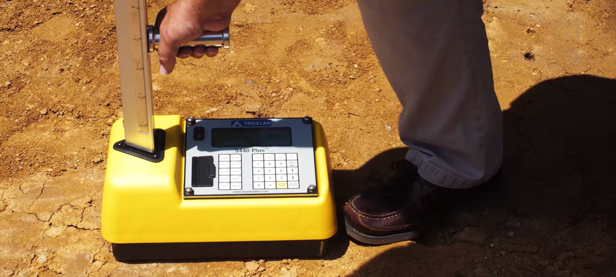 Troxler RoadReader Model 3430/3440 Nuclear Moisture-Density Gauge